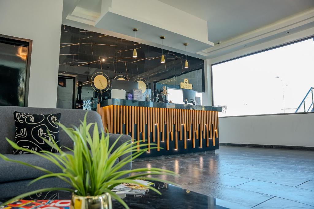 Posezení v ubytování Hotel 5 Inn Select