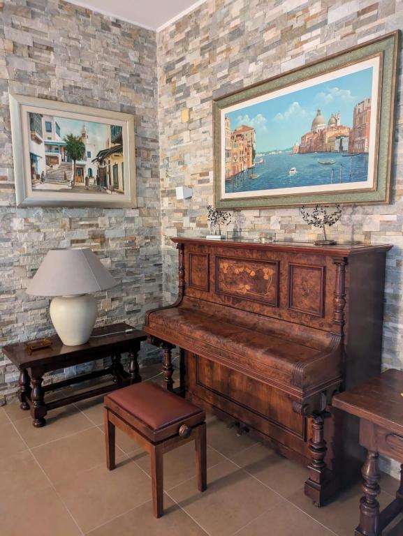 Posezení v ubytování B&B Villa Argiolas