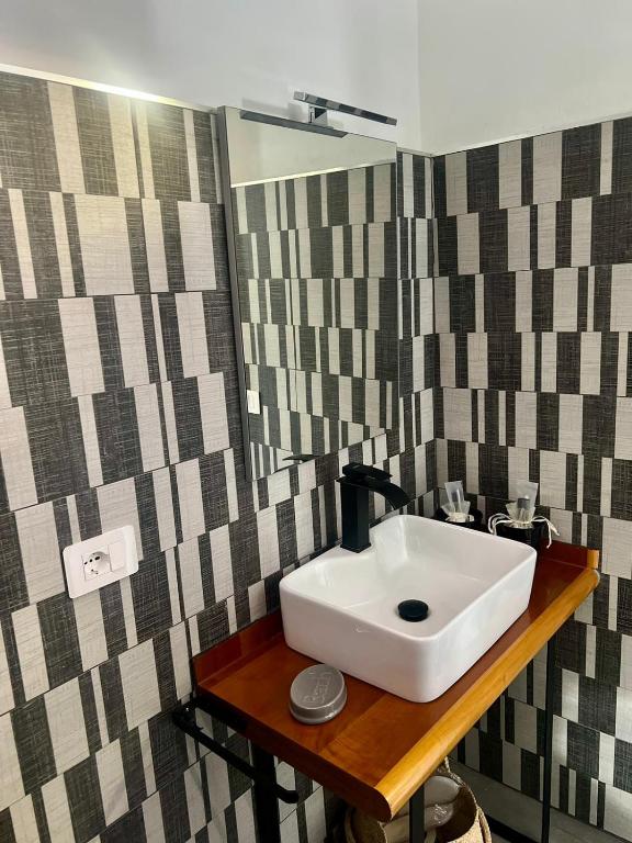 Koupelna v ubytování casa turistica l'etoile