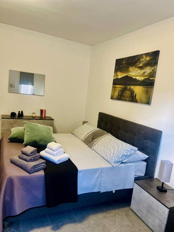 Postel nebo postele na pokoji v ubytování casa turistica l'etoile