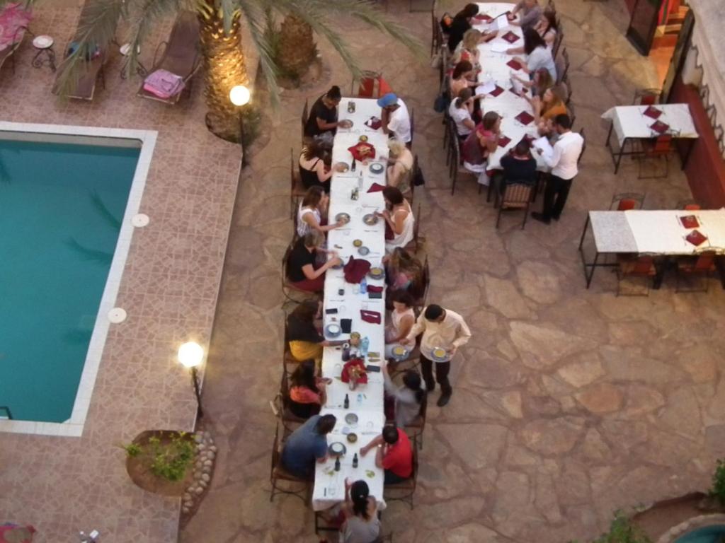 Restaurace v ubytování Hotel Tomboctou