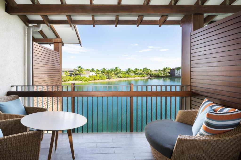Balkón nebo terasa v ubytování Fiji Marriott Resort Momi Bay