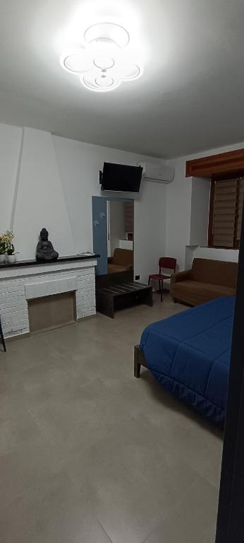Postel nebo postele na pokoji v ubytování All inBasilicata Bed & Breakfast