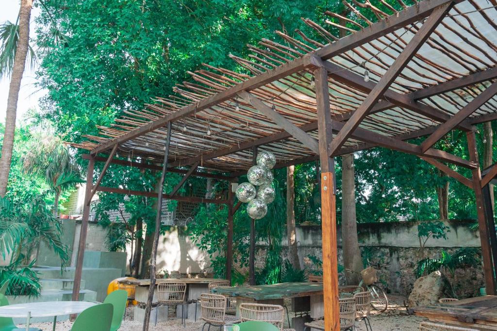 Restoran atau tempat makan lain di Escentrike Hostal