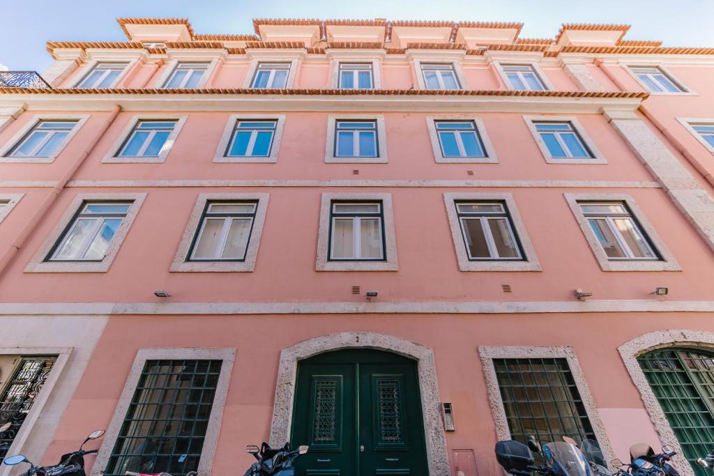 Budova, kde se apartmán nachází
