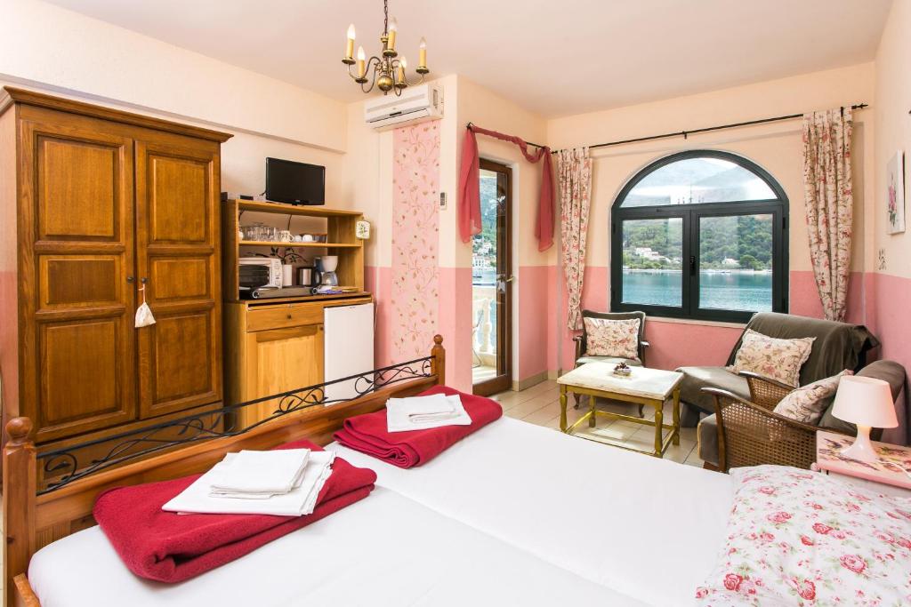 Posteľ alebo postele v izbe v ubytovaní Guest House Rajic