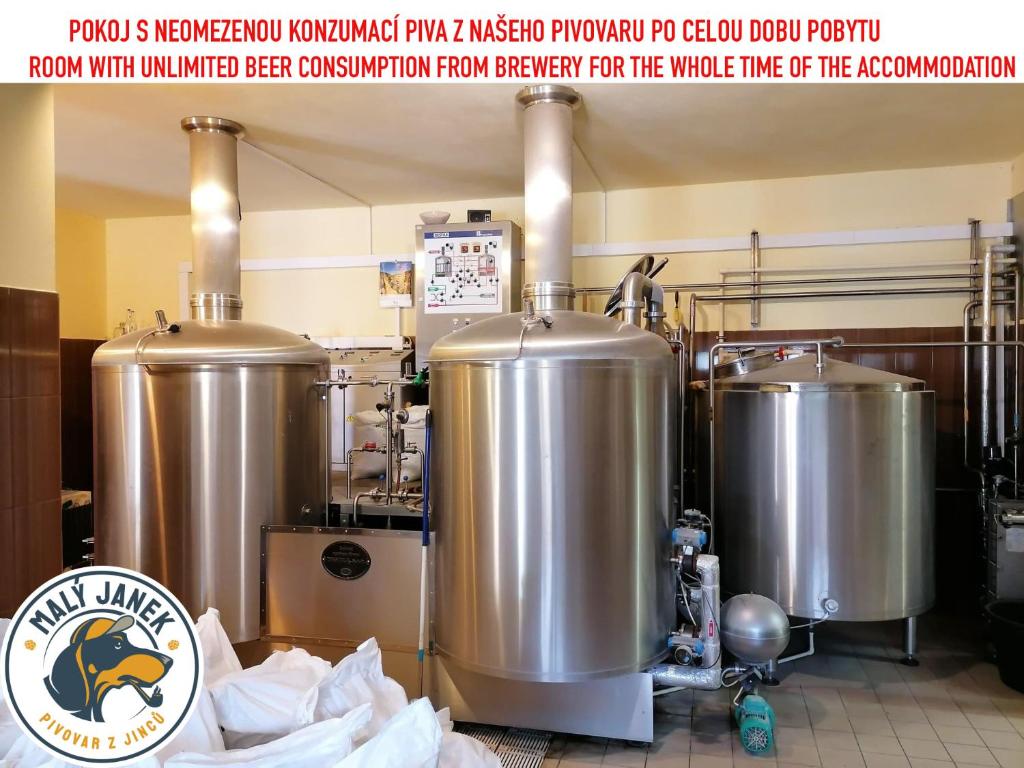 Fotografie z fotogalerie ubytování Penzion Eška s Pivovarem MJ v destinaci Jince