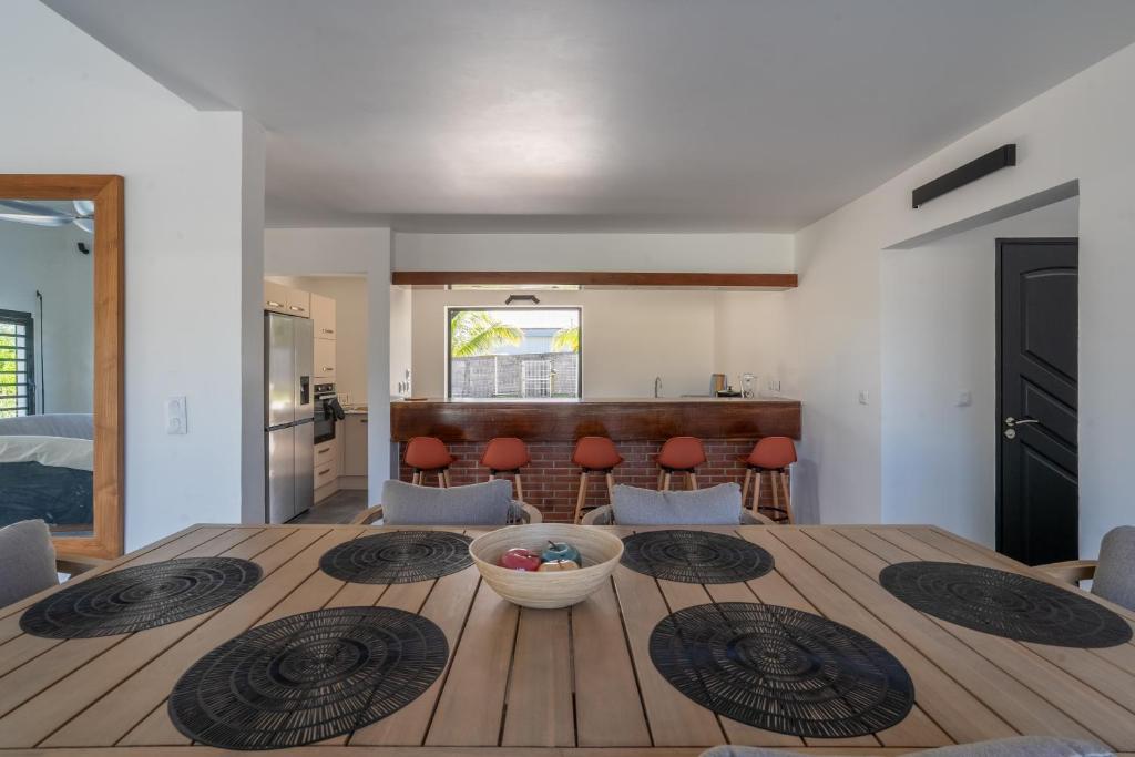 Posezení v ubytování Kaz Corail Villa exceptionnelle