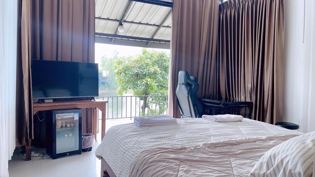 Morocco Blue cafe by Chilong River Farm Resort - Habitación Superior Con Cama Grande