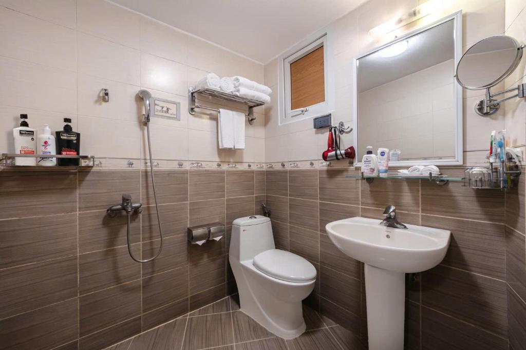 Koupelna v ubytování A25 Hotel - 197 Thanh Nhàn
