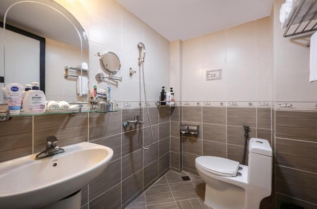Koupelna v ubytování A25 Hotel - 197 Thanh Nhàn