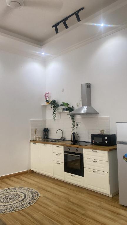 Kuchyň nebo kuchyňský kout v ubytování Camellia chalet
