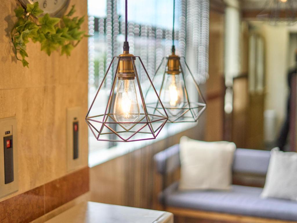 Posezení v ubytování Hotel Areaone Wadayama