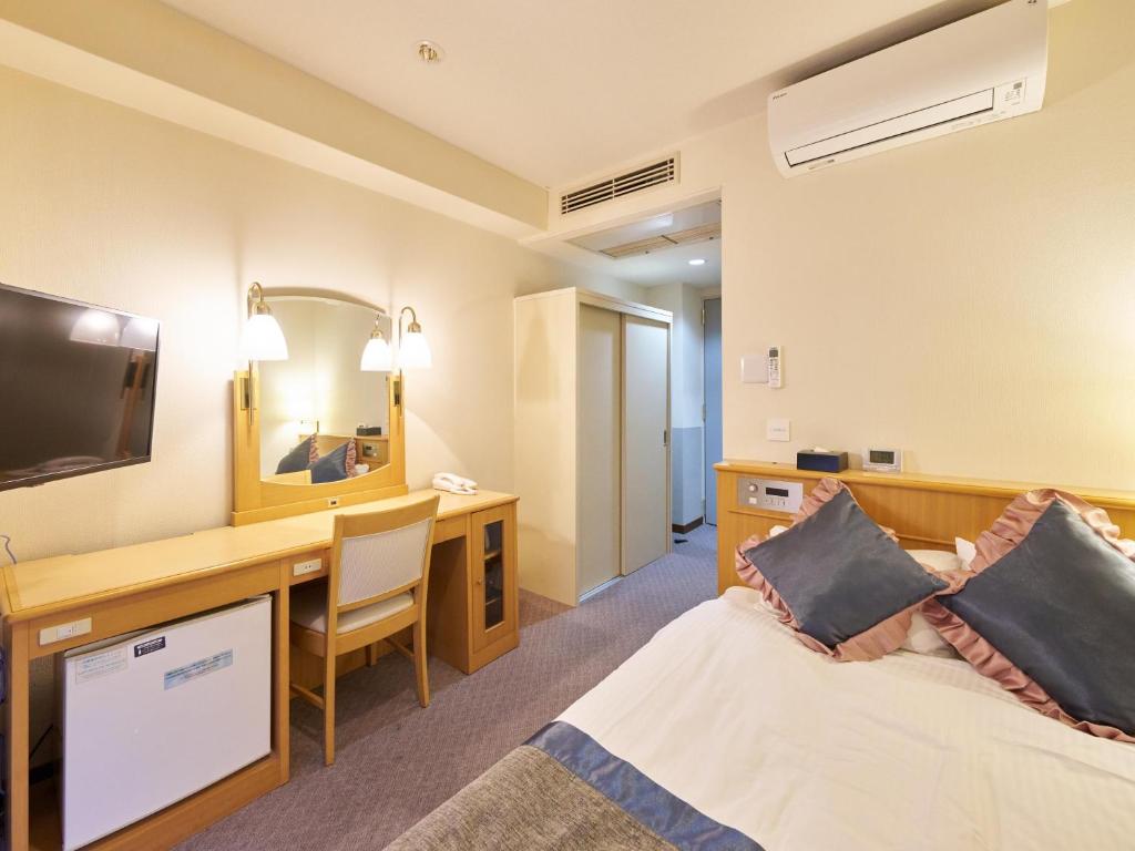 TV a/nebo společenská místnost v ubytování Hotel Areaone Wadayama