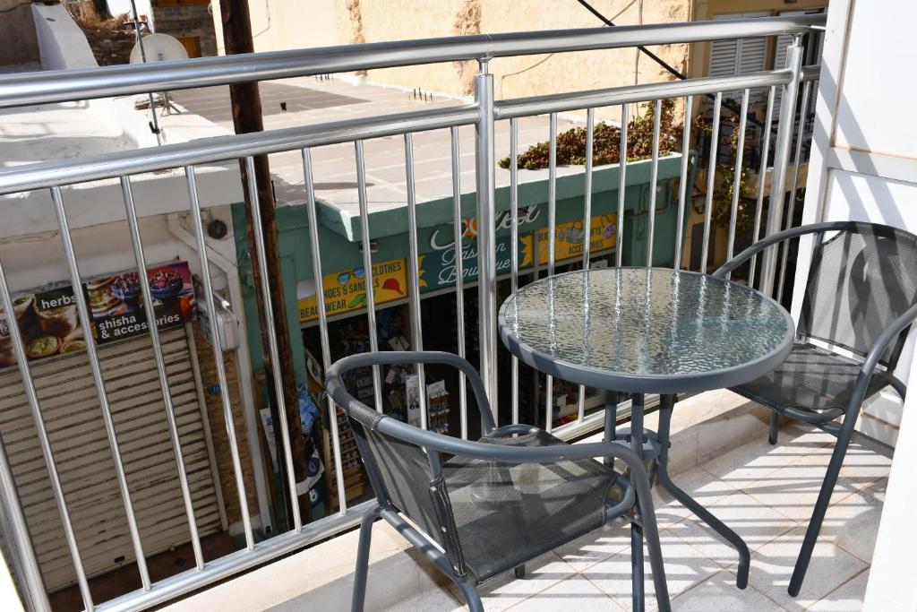 Balkon lub taras w obiekcie Aristea Hotel