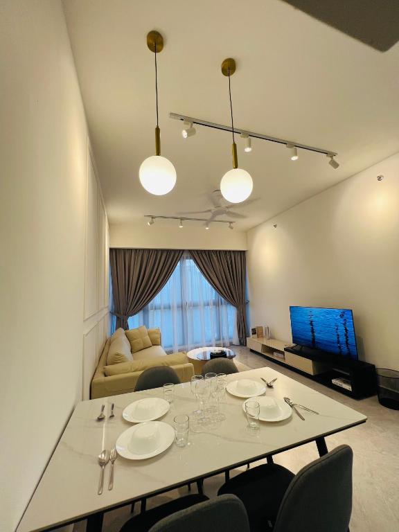 Posezení v ubytování Agile TRX Luxury suite Bukit bintang