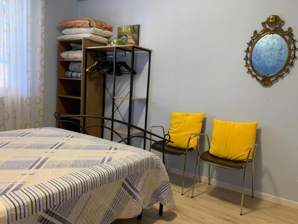 Posteľ alebo postele v izbe v ubytovaní casa RosAlina