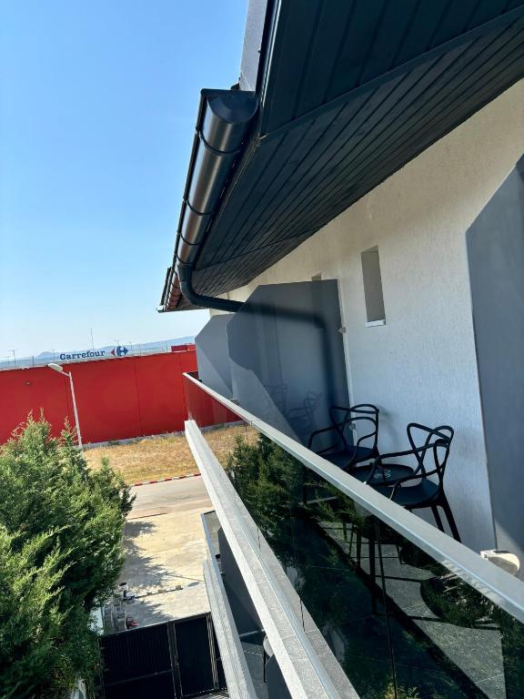 Balkón nebo terasa v ubytování Grey Residence
