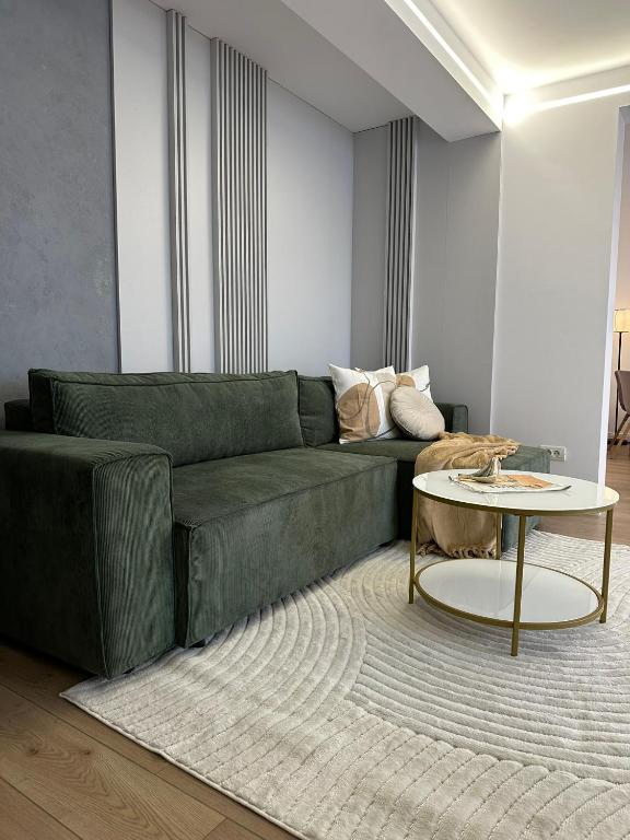 Posezení v ubytování Grey Residence