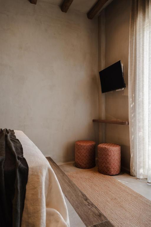 TV a/nebo společenská místnost v ubytování Tesoro Elegant escapes- suites