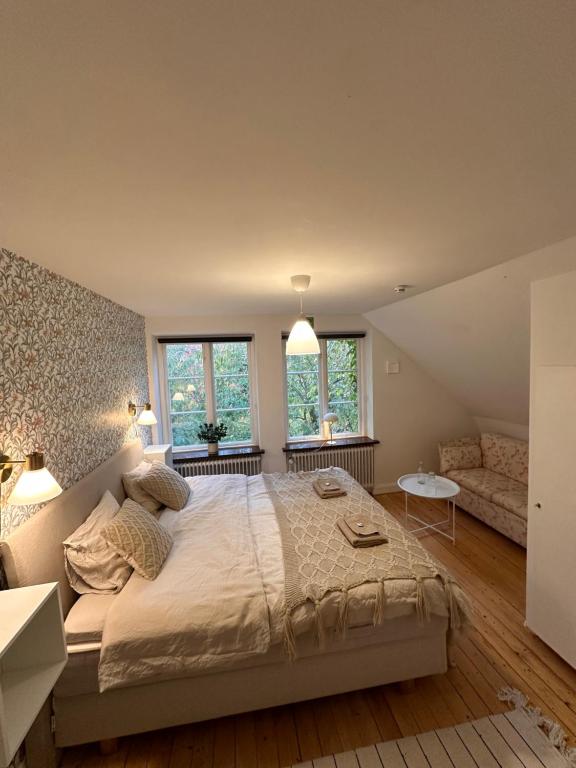 Postel nebo postele na pokoji v ubytování Minnesberg Bed & Breakfast