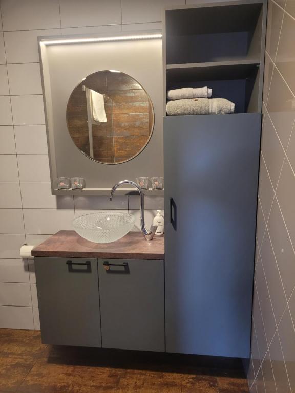 Koupelna v ubytování Apartmán pod Dubem