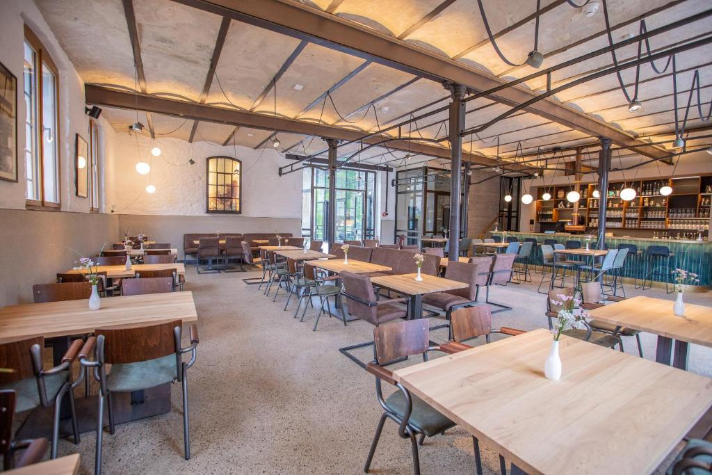 Restaurace v ubytování Alter Hafen Marktsteft