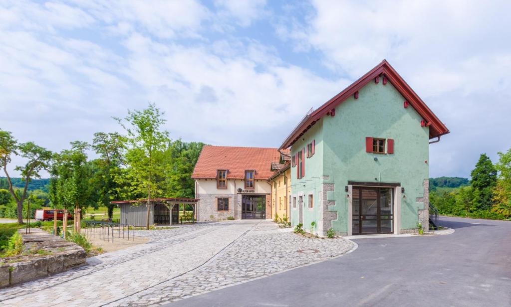 Budova, kde se hotel nachází
