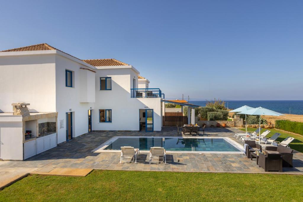 Diana Seaside Villas - Three Bedroom Villa With Sea View And Private Pool
