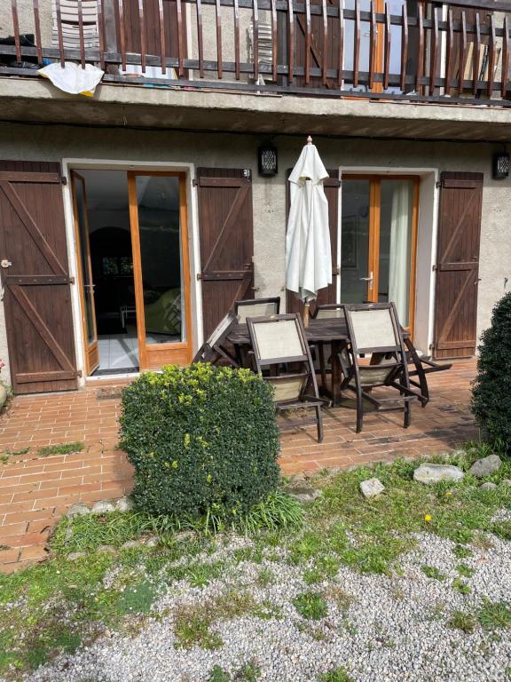 Zahrada ubytování Appartment tourmalet