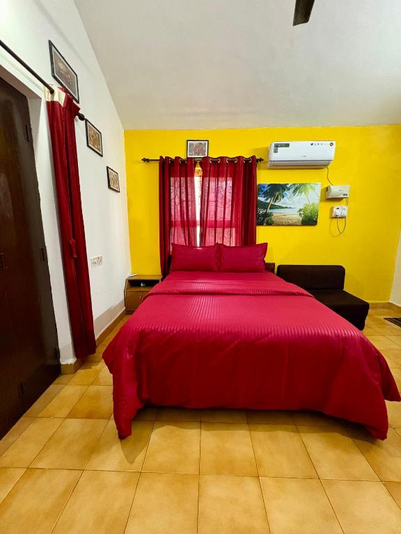 Postel nebo postele na pokoji v ubytování Jes Guest House