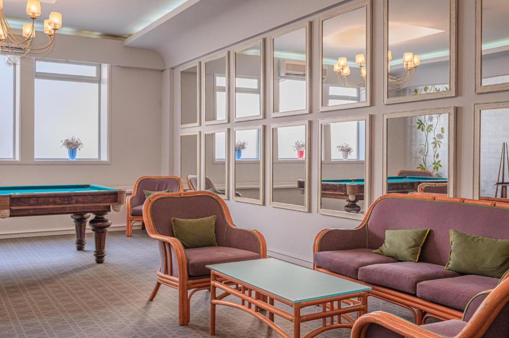 Posezení v ubytování Hotel Madeira