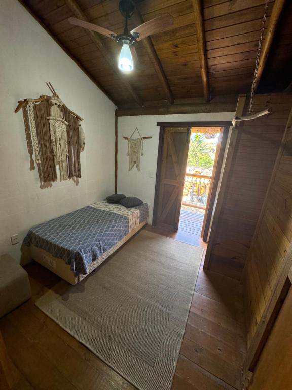 Postel nebo postele na pokoji v ubytování Pousada Reserva Setiba Guarapari