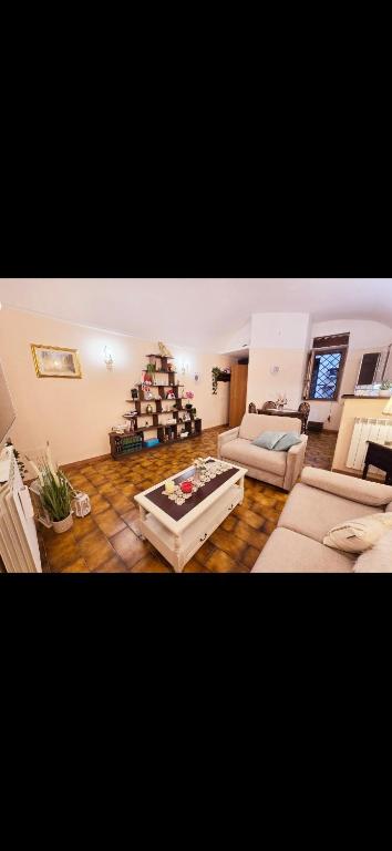 Posezení v ubytování House Piccola Tivoli
