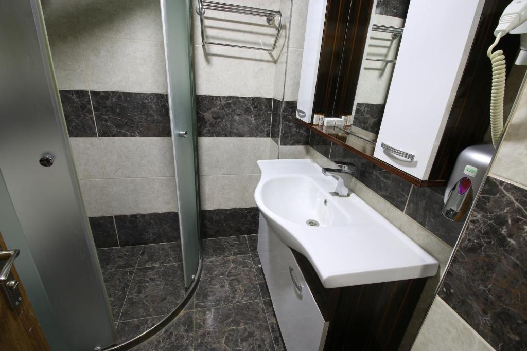 Koupelna v ubytování Afyon Grand Arı Hotel