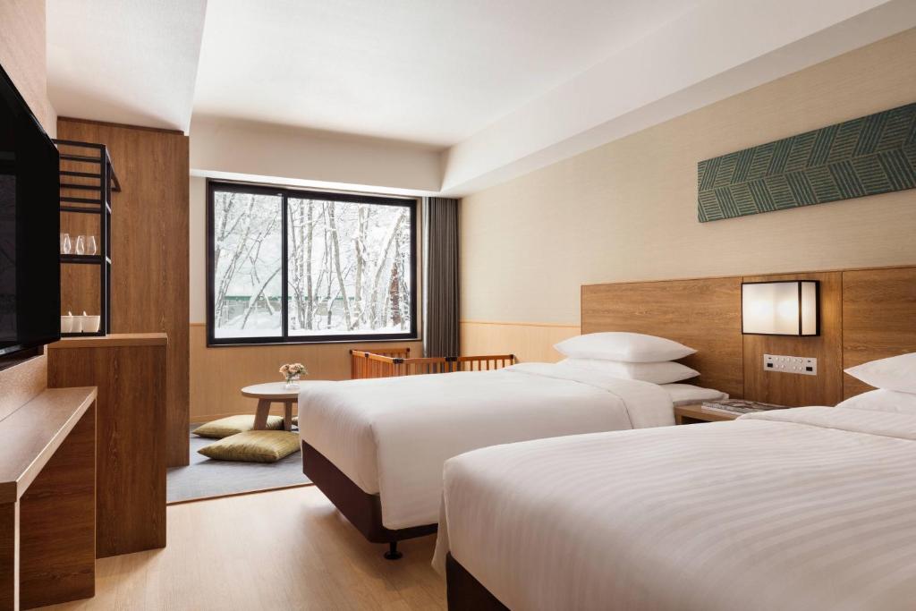 Courtyard by Marriott Hakuba - Twin Guest Room - Dog Friendly
