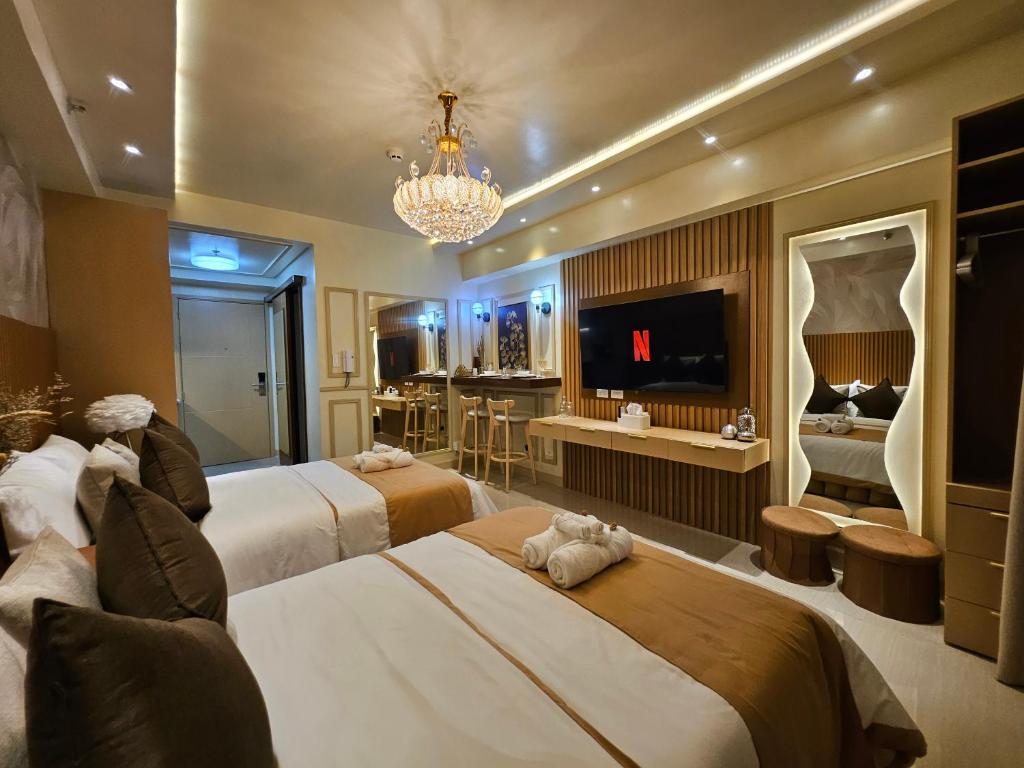 Lourdes' Place, Shore 2-Tower 1, 2 Beds, Pasay near Mall of Asia