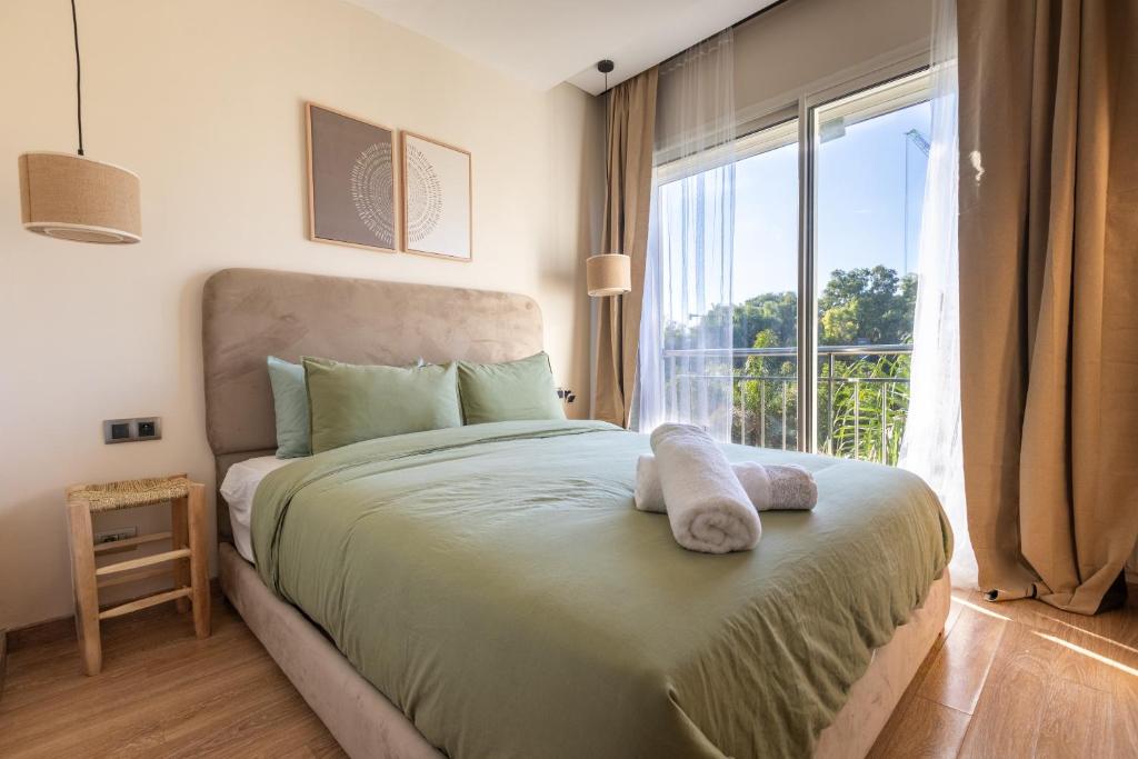 Postel nebo postele na pokoji v ubytování Prestigia Luxe Suite