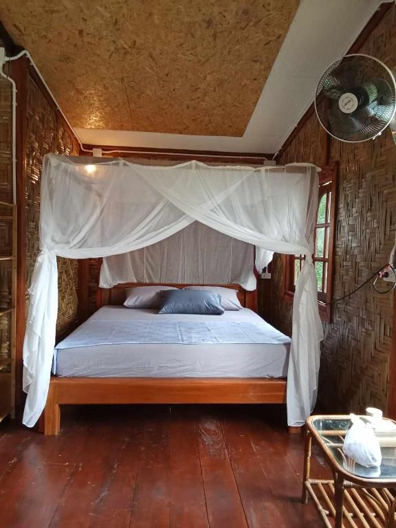 Koh Mook Bamboo Bungalows - Triple Chambre Avec Vue Sur Le Jardin