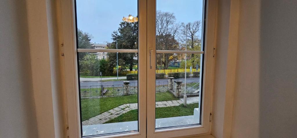 Zahrada ubytování MVA House Teplice, Šanovský park