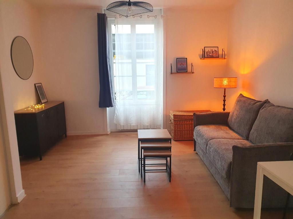 Posezení v ubytování Le petit malouin