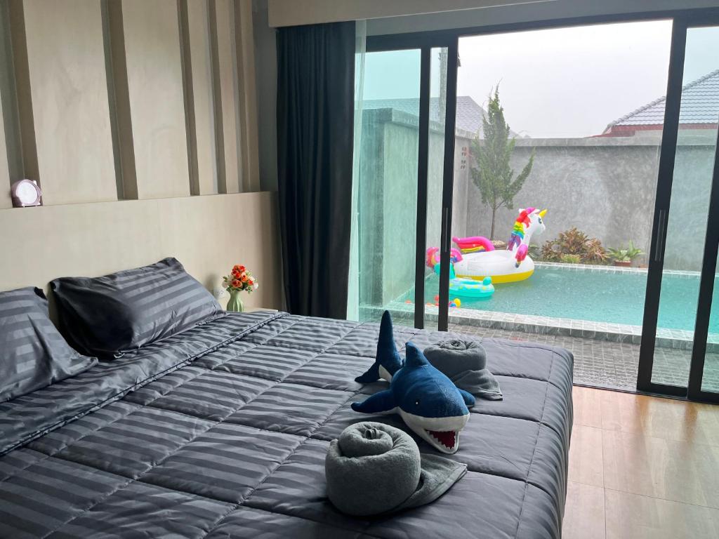 Bazén v ubytování Arun Siri Pool Villa Aonang nebo v jeho okolí