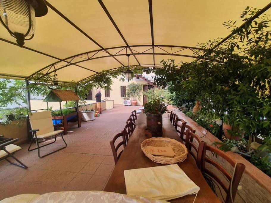Een zitgedeelte bij Touristic Apartment "Agata"