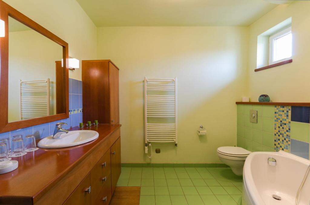 Kúpeľňa v ubytovaní Villa Corvina