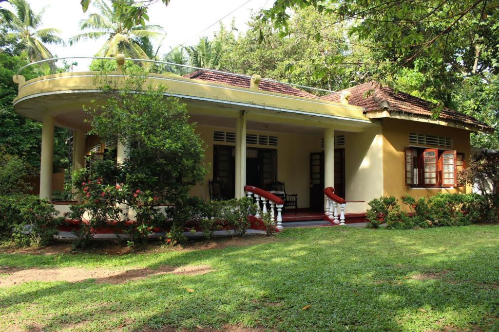 Zahrada ubytování Abberny villa