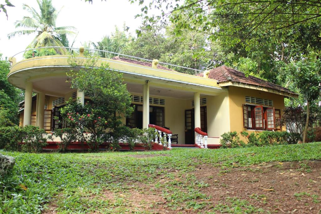 Zahrada ubytování Abberny villa