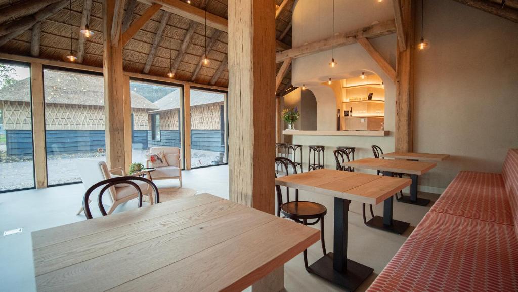 Restaurace v ubytování B&B Het Nagtegaaltje