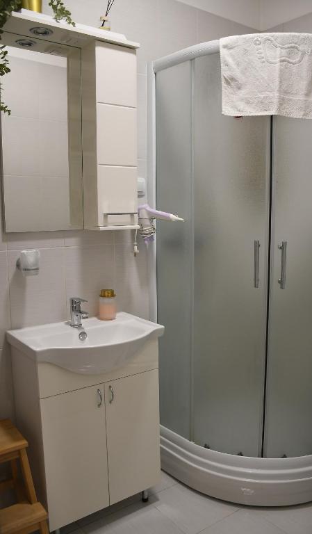 Kúpeľňa v ubytovaní Apartments Experience Zagreb