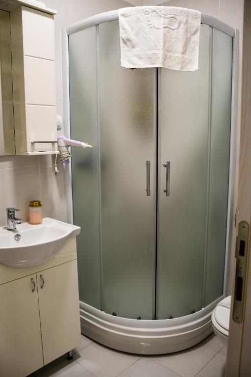 Kúpeľňa v ubytovaní Apartments Experience Zagreb