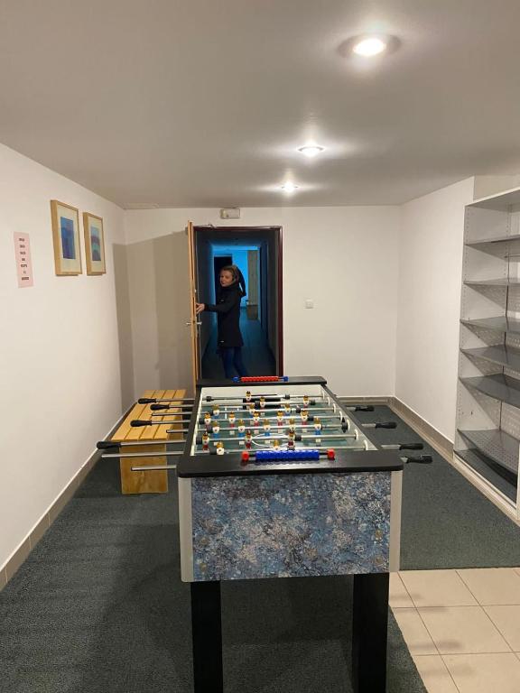 Herní místnost v ubytování Apartman Poustevnik